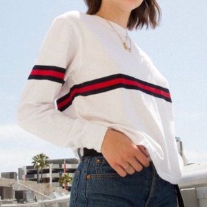 Brandy Melville Striped Acacia Top